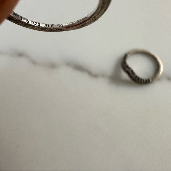 ๐Pandora wishbone set size 5 - Picture 5 of 5